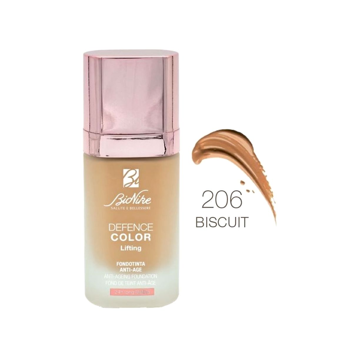 Bionike Defence Color Lifting Fondotinta 206 Biscuit 30ml