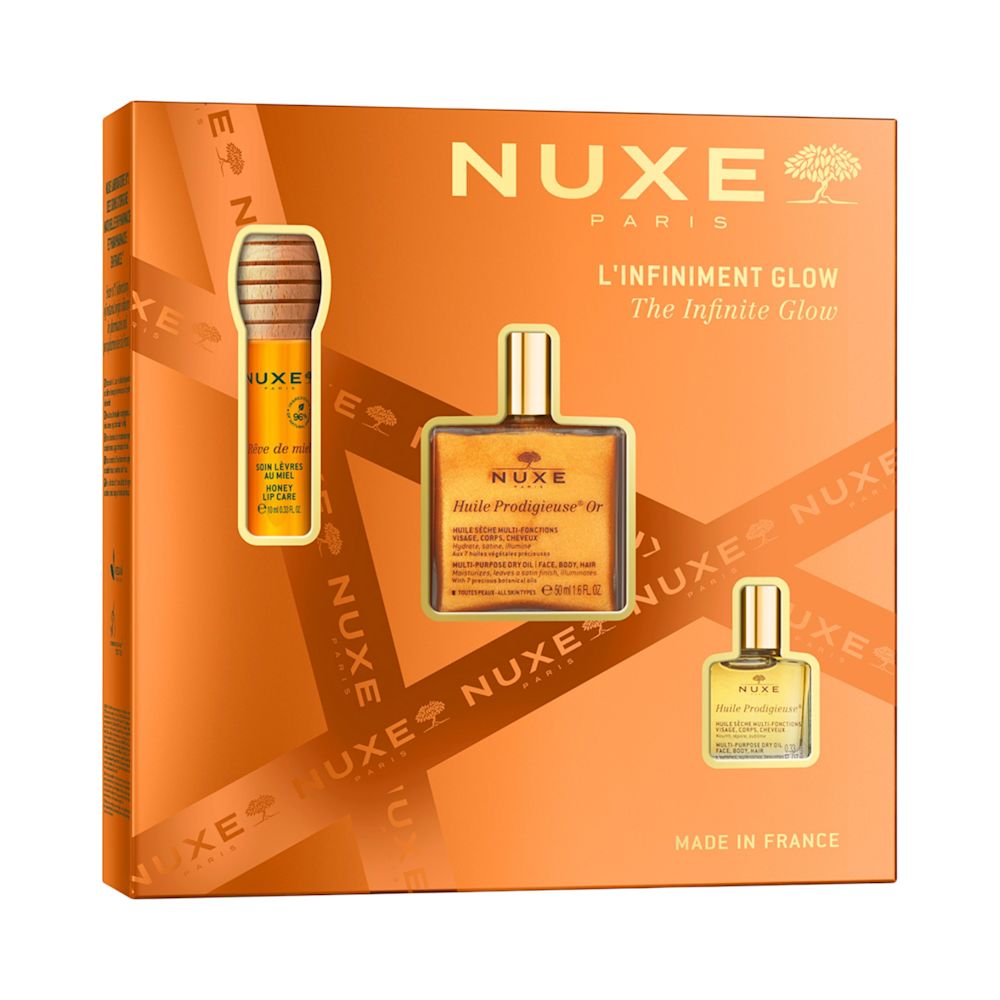 950963544 - NUXE COFFRET HPO GLOW 2025 1 HUILE PRODIGIEUSE OR 50 ML + 1 HUILE PRODIGIEUSE 10 ML + 1 REVE DE MIEL HONEY LIP CARE 10 ML - 4834471_1.jpg