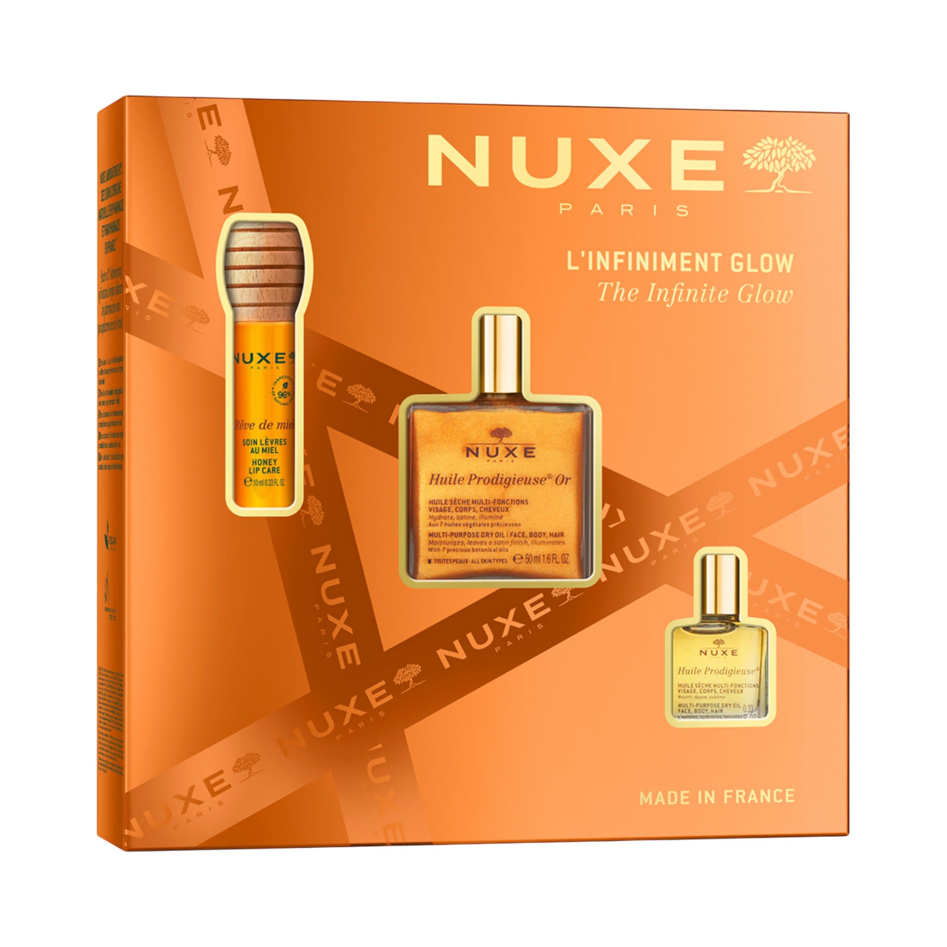 image - 950963544 - NUXE COFFRET HPO GLOW 2025 1 HUILE PRODIGIEUSE OR 50 ML + 1 HUILE PRODIGIEUSE 10 ML + 1 REVE DE MIEL HONEY LIP CARE 10 ML - 4834471_1.jpg