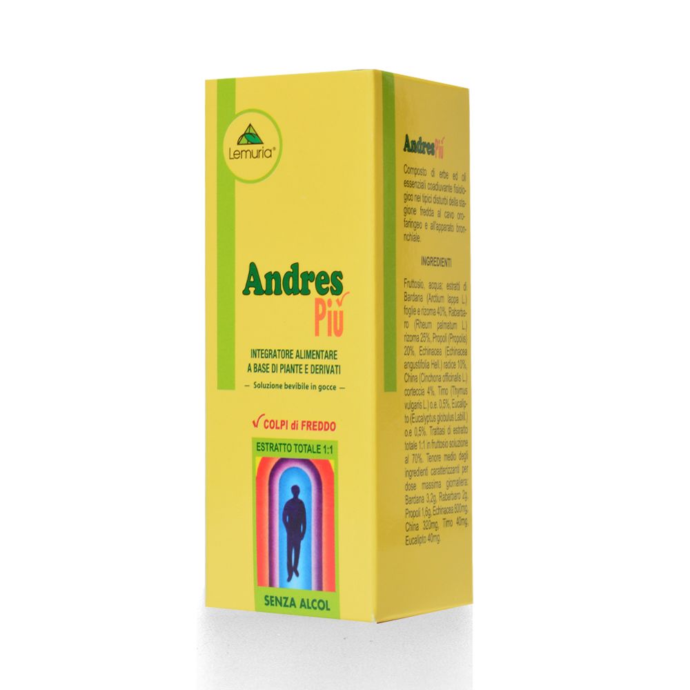 Lemuria Andres Piu Integratore 30ml