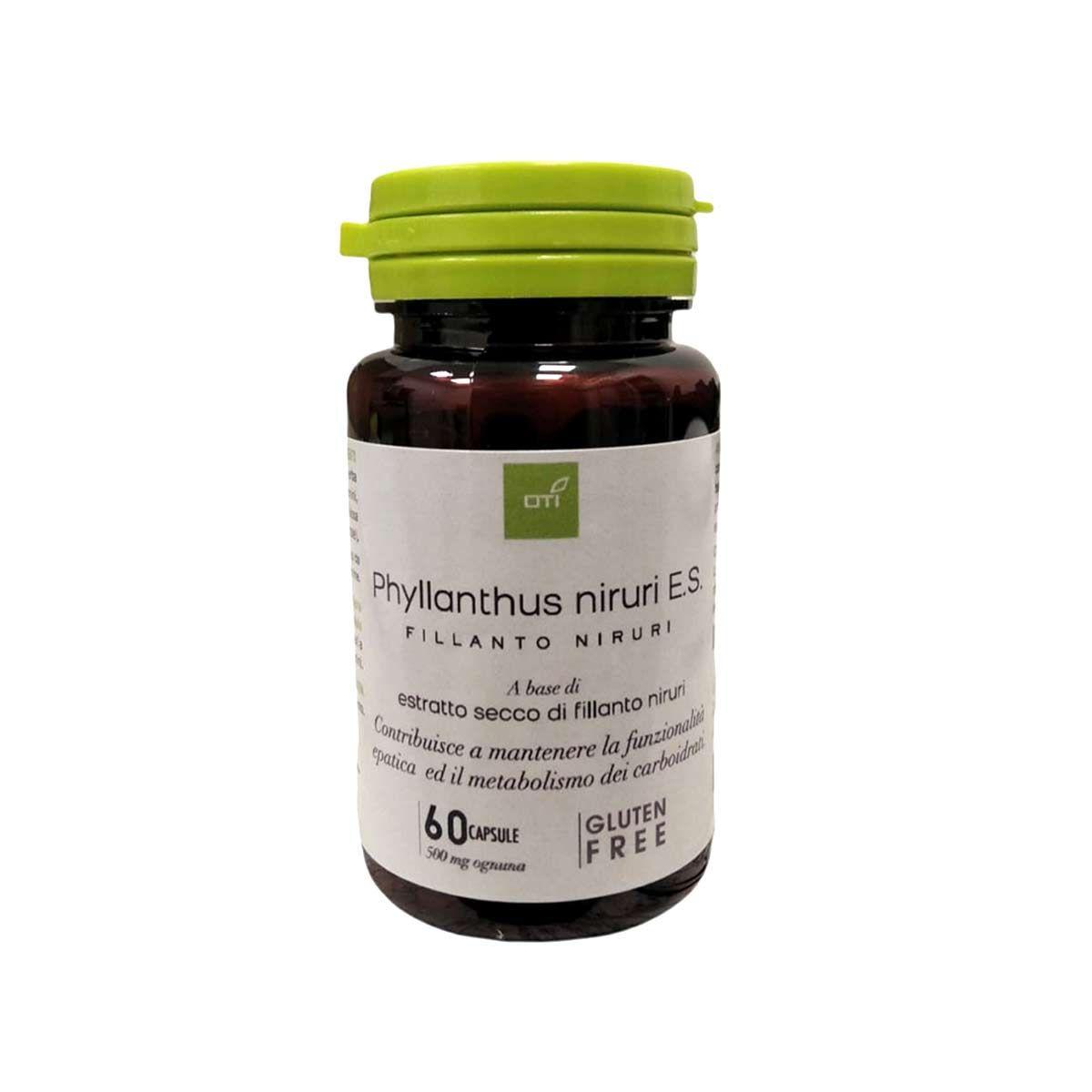 Oti Phyllanthus Niruri Estratto Secco Medicinale Omeopatico 60 Capsule