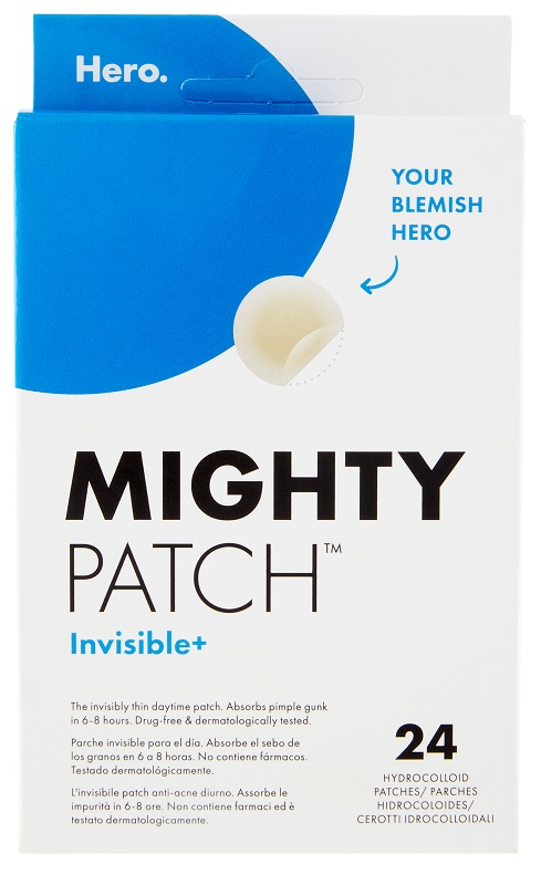 Hero Mighty Patch Cerotto Idrocolloidale Antiacne Invisible 24 Pezzi