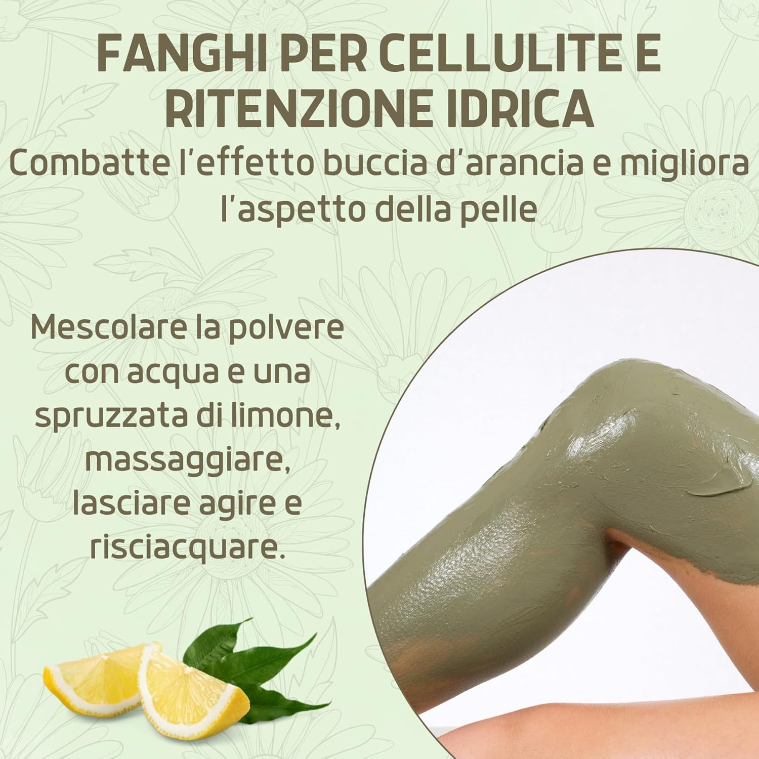 image - 908390812 - Argilla verde superventilata da utilizzare per maschere viso e corpo, cataplasmi, impiastri, bagni, maniluvi e pediluvi. - 4867916_13.jpg