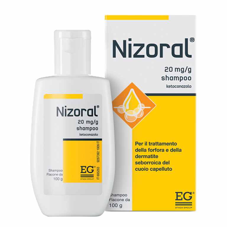 Nizoral 20mg/g Shampoo Trattamento Forfora 100g