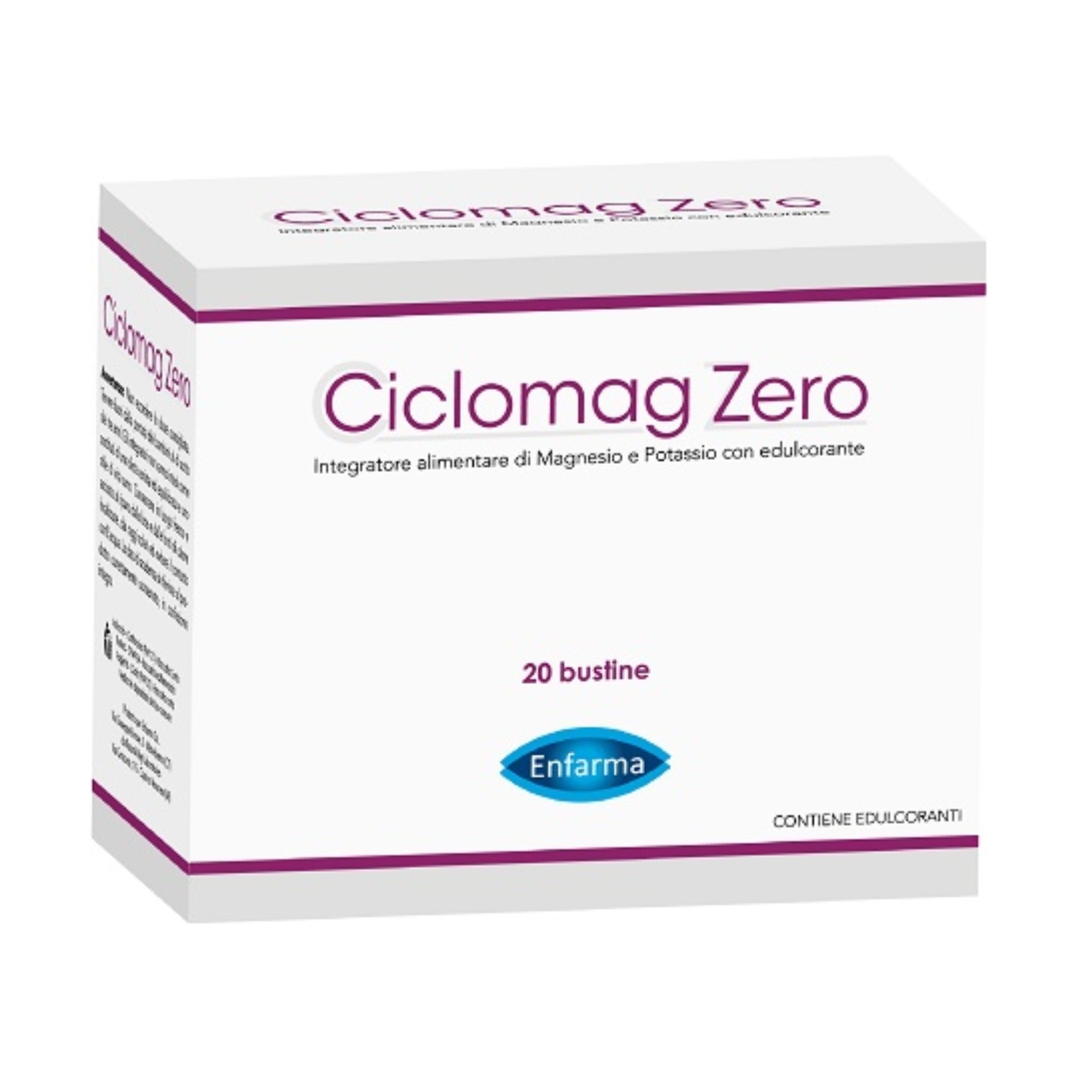 Ciclomag Zero Integratore Magnesio E Potassio Per Equilibrio Elettrolitico 20 Bustine