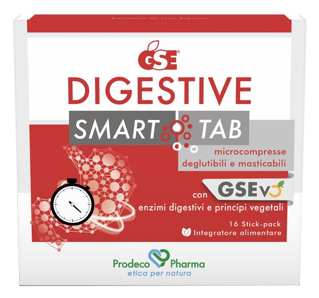 Gse Digestive Smart Tab Integratore Digestione 16 Stick Pack