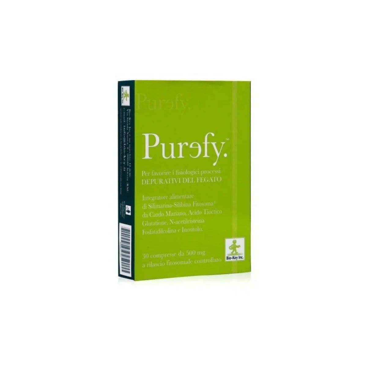 Bio-key Purefy Integratore Depurativo Fegato 30 Compresse