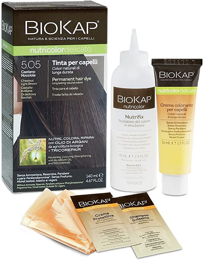 Biokap Nutricolor Delicato Tinta Capelli 5.05 Castano Nocciola