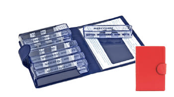 image - 974644458 - Portapillole settimanale con 7 dispenser giornalieri, ciascuno con 4 scomparti regolabili per mattino, mezzogiorno, sera e notte, per organizzare la terapia quotidiana. - 4867494_1.jpg