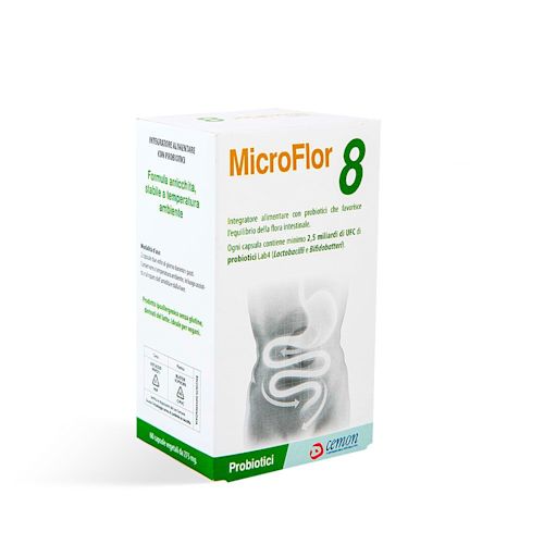 984156950 - Microflor 8 Integratore Probiotici 60 capsule - 4740446_1.jpg