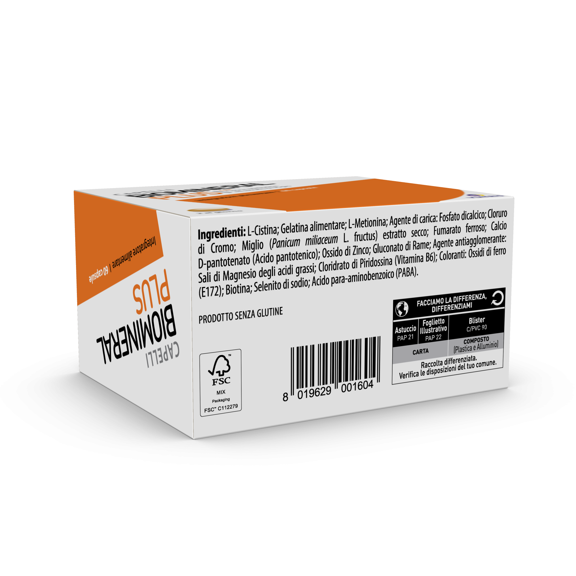 image - 908565171 - Biomineral Plus Integratore Alimentare 60 Capsule - 7885327_5.jpg