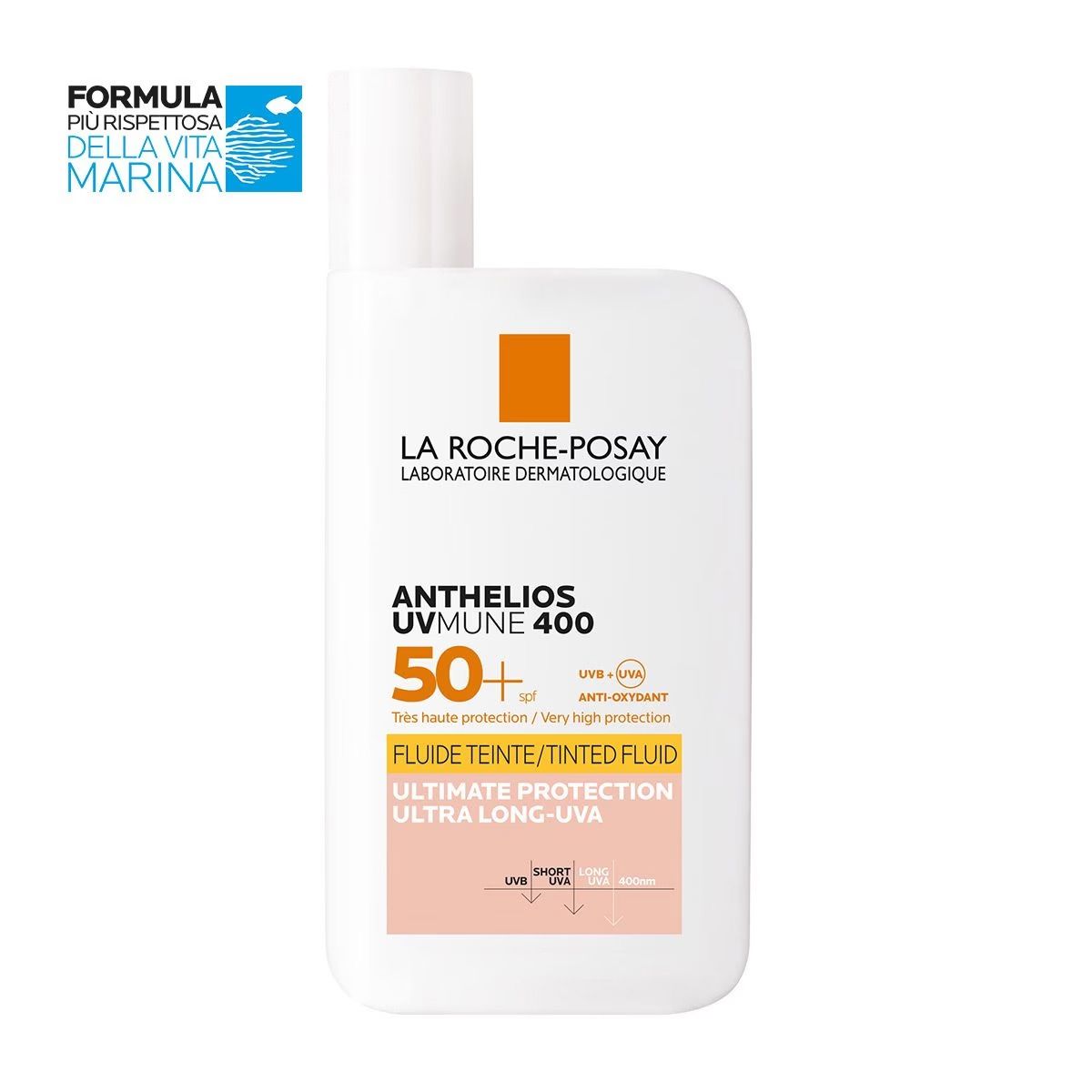982981678 - La Roche Posay Anthelios Uvmune 400 Fluido invisibile colorato Spf50+ 50ml - 4709472_3.jpg