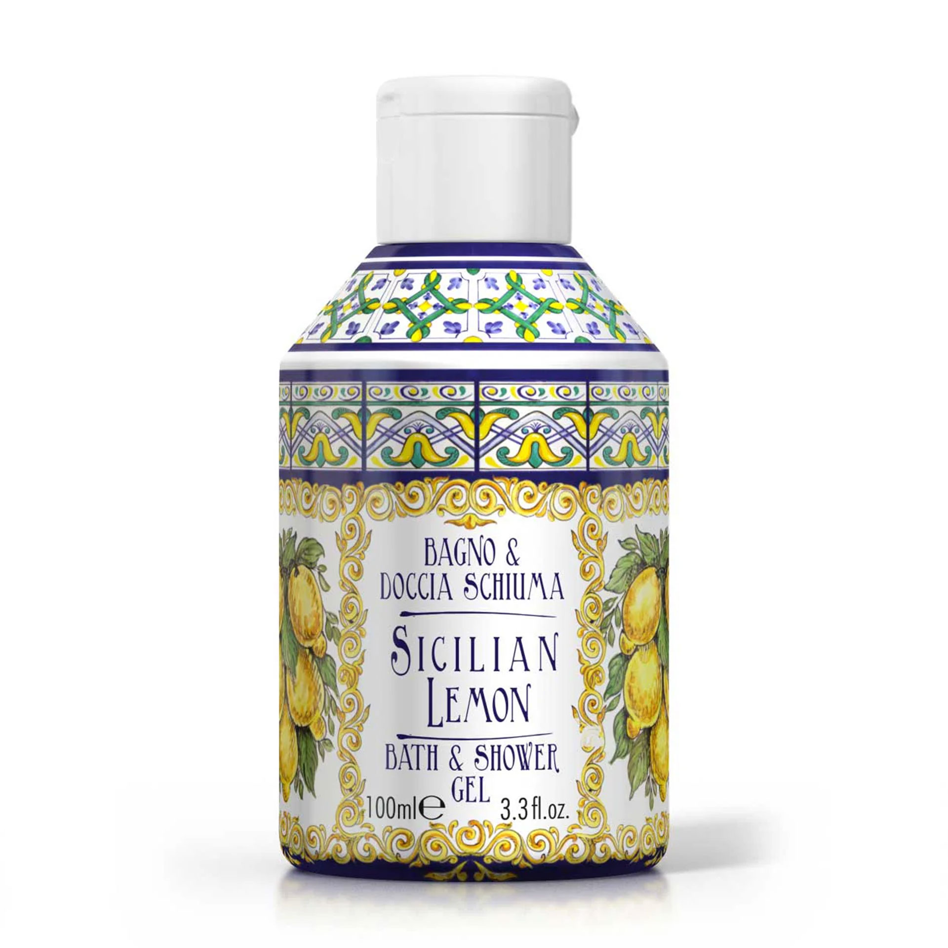 Rudy Le Maioliche Mini Bagnodoccia Sicilian Lemon 100ml