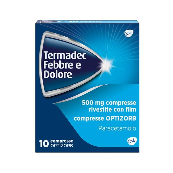 Termadec Febbre E Dolore 10 Compresse