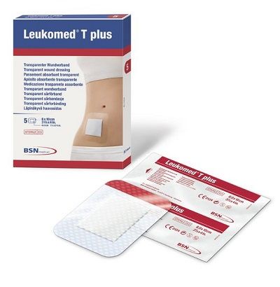 Leukomed T Plus Medicazione Post-operatoria Trasparente Impermeabile 10x25cm