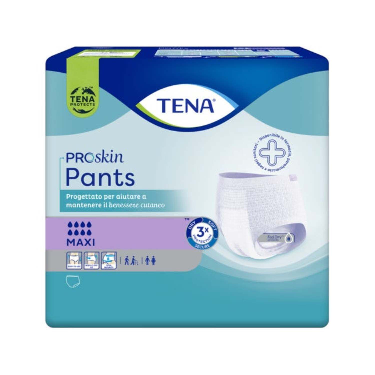 Tena Pants Maxi Mutandina Assorbente Taglia M 8 Pezzi