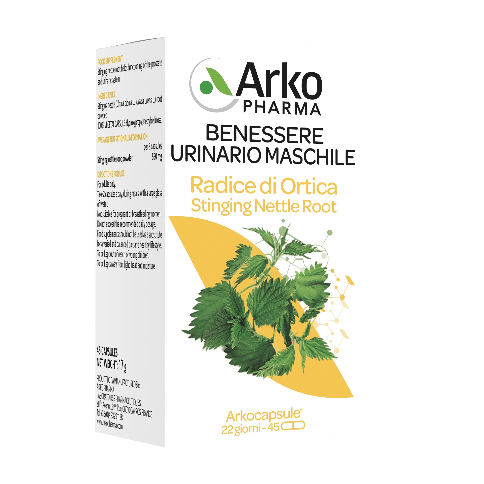 image - 900710777 - ARKO RADICE DI ORTICA 45 CAPSULE - 4712923_4.jpg