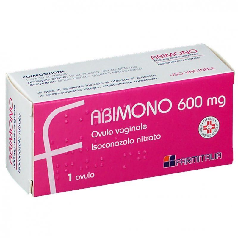 Abimono 600mg 1 Ovulo Vaginale