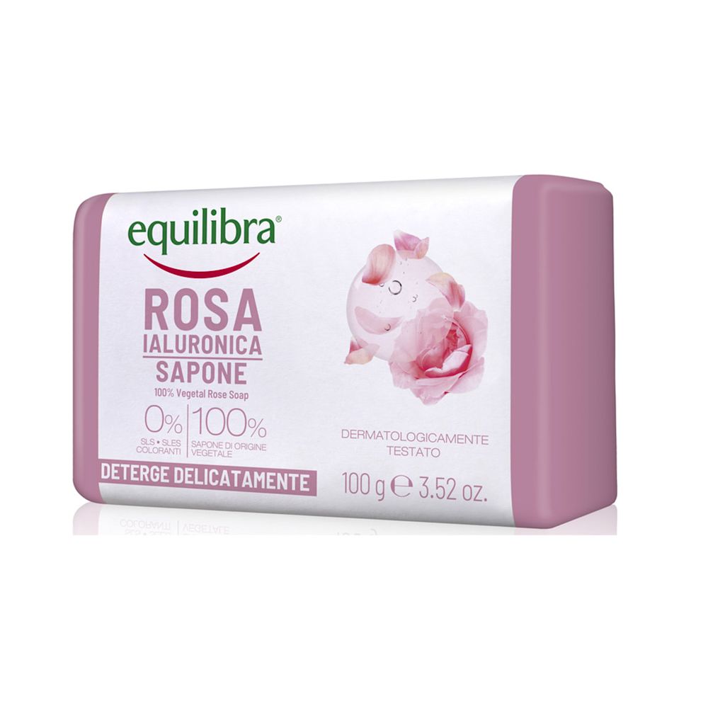 988050389 - EQUILIBRA ROSA IALURONICA SAPONE 100% VEGETALE 100 G - 4754086_1.jpg