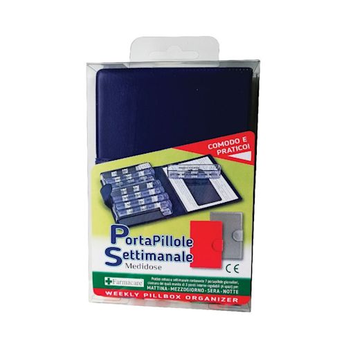 image - 974644458 - Portapillole settimanale pratico che consente di organizzare facilmente i farmaci suddividendoli per giorni e momenti della giornata. - 4867494_2.jpg