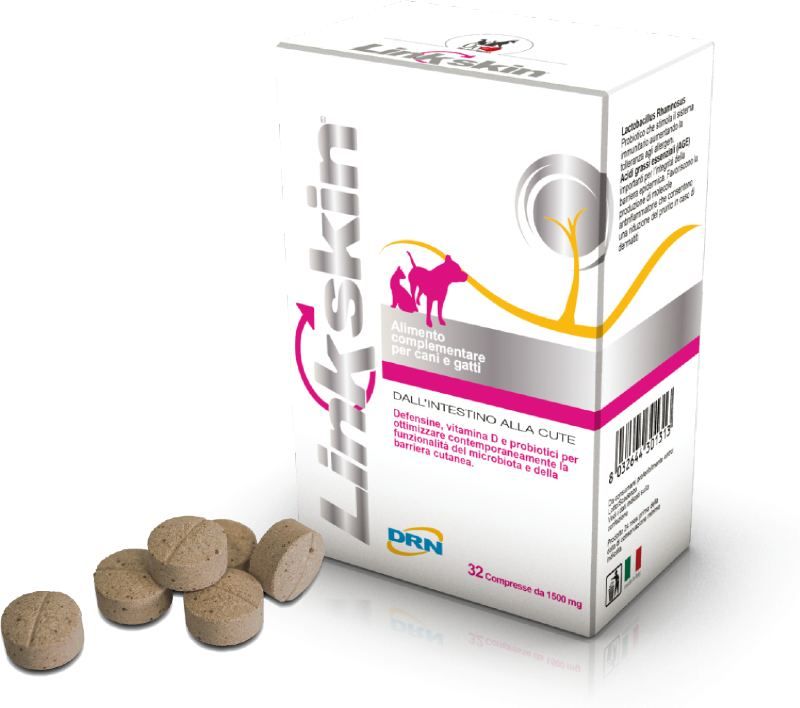 image - 975925191 - Linkskin Integratore per cani e gatti 32 compresse - 7892754_2.jpg