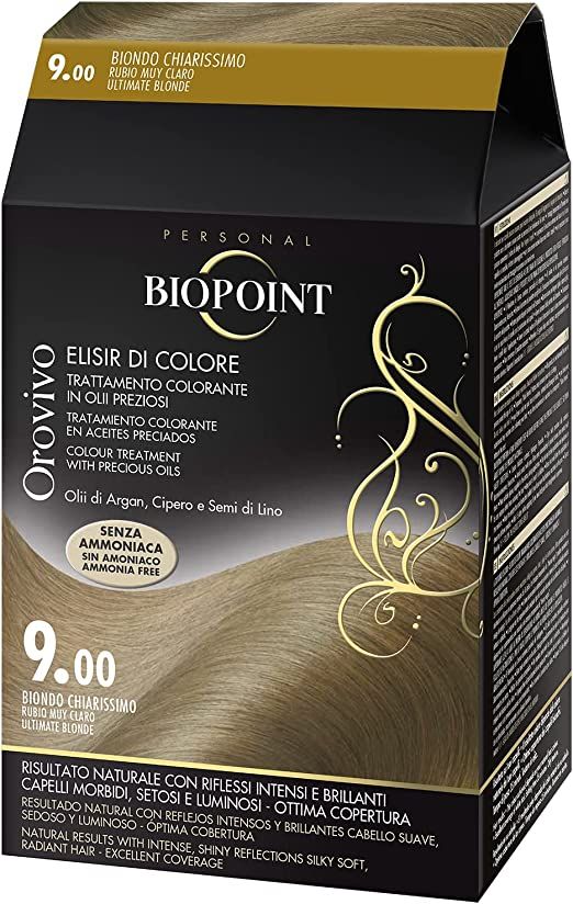 Biopoint Orovivo Elisir Di Colore Tinta Capelli 9 Biondo Chiarissimo