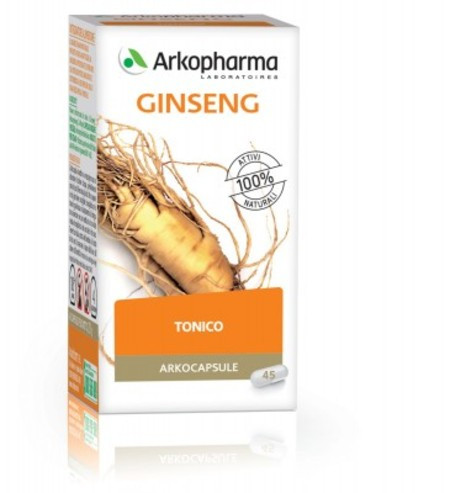 Arkopharma Ginseng Integratore Tonico 45 Arkocapsule