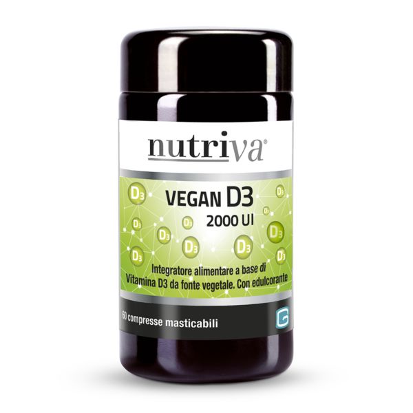 image - 974887731 - NUTRIVA VEGAN D3 60 COMPRESSE 2000 UI - 4731608_1.jpg