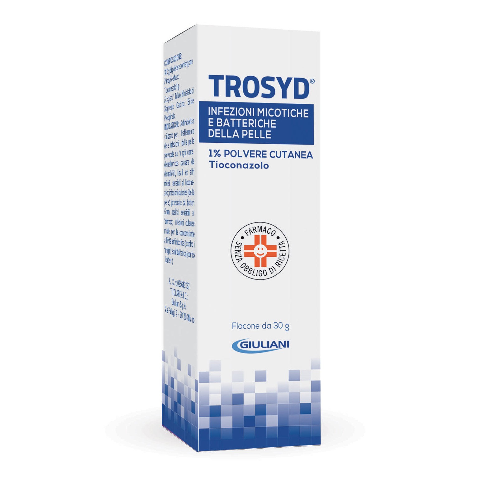 Trosyd Polvere Cutanea 30 Grammi 1% - Top Farmacia