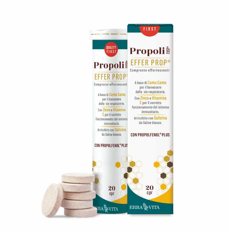 989006212 - PROPOLI EVSP EFFER PROP 20 COMPRESSE EFFERVESCENTI TUBO Y24 - 4809605_1.jpg