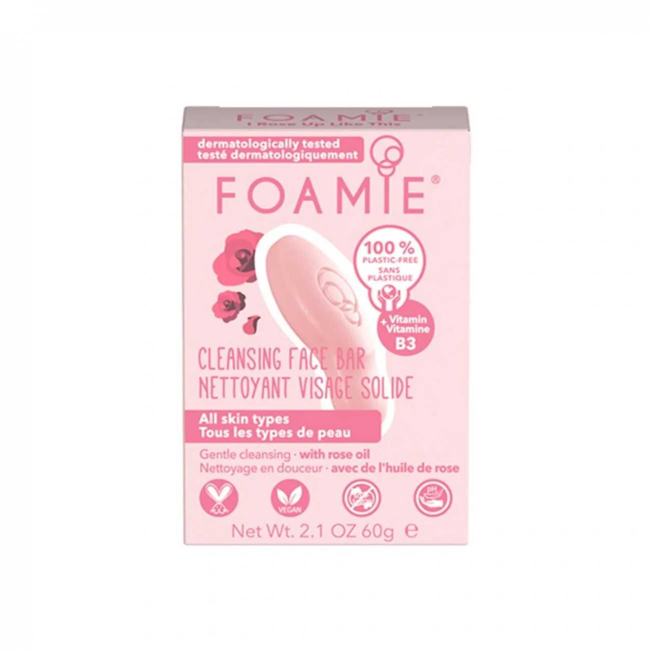 Foamie Detergente Bar Viso I Rose Up Like This Tutti Tipi Pelle 60g