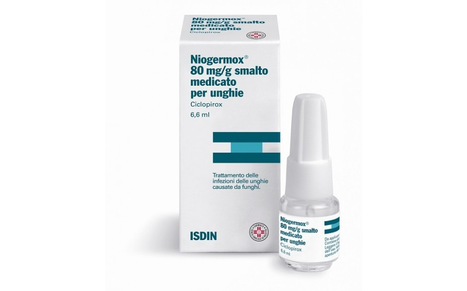 Niogermox 80mg/g Smalto Medicato Unghie 6,6ml