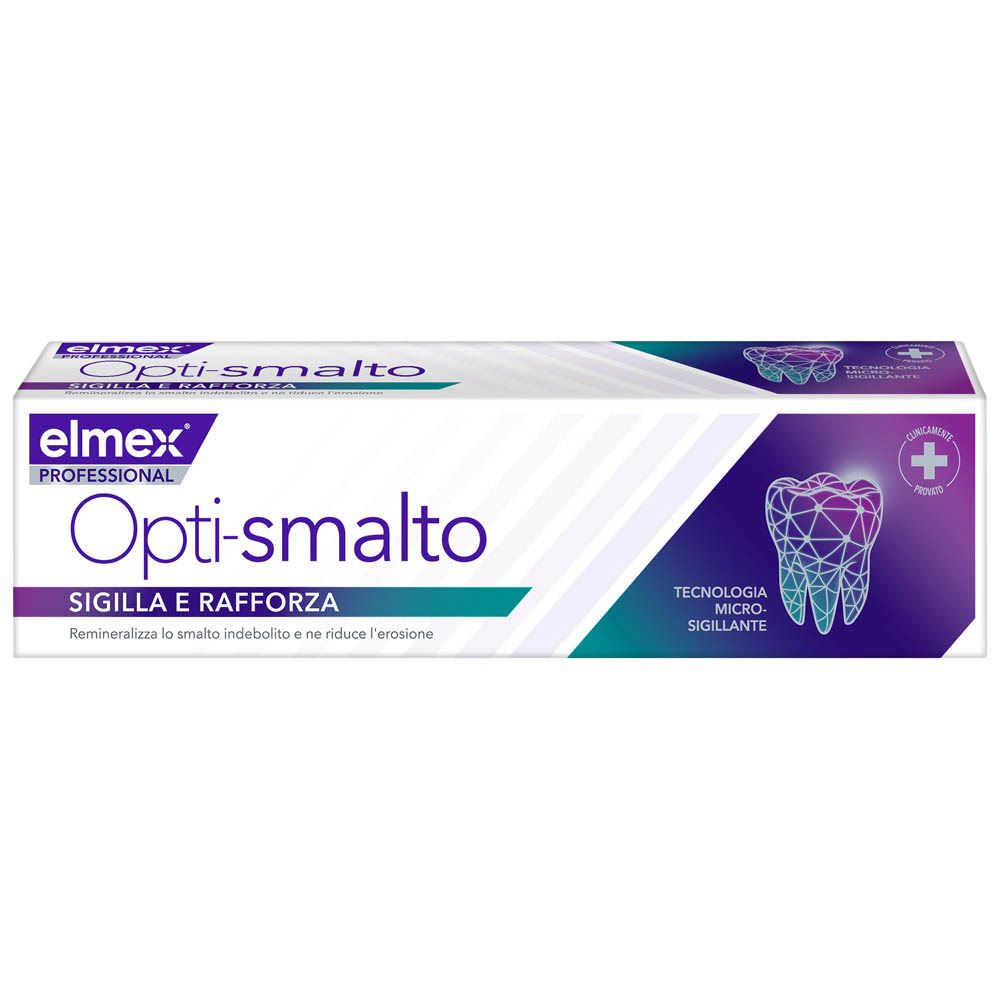 Elmex Dentifricio Opti Smalto Tecnologia Microsigillante 75ml