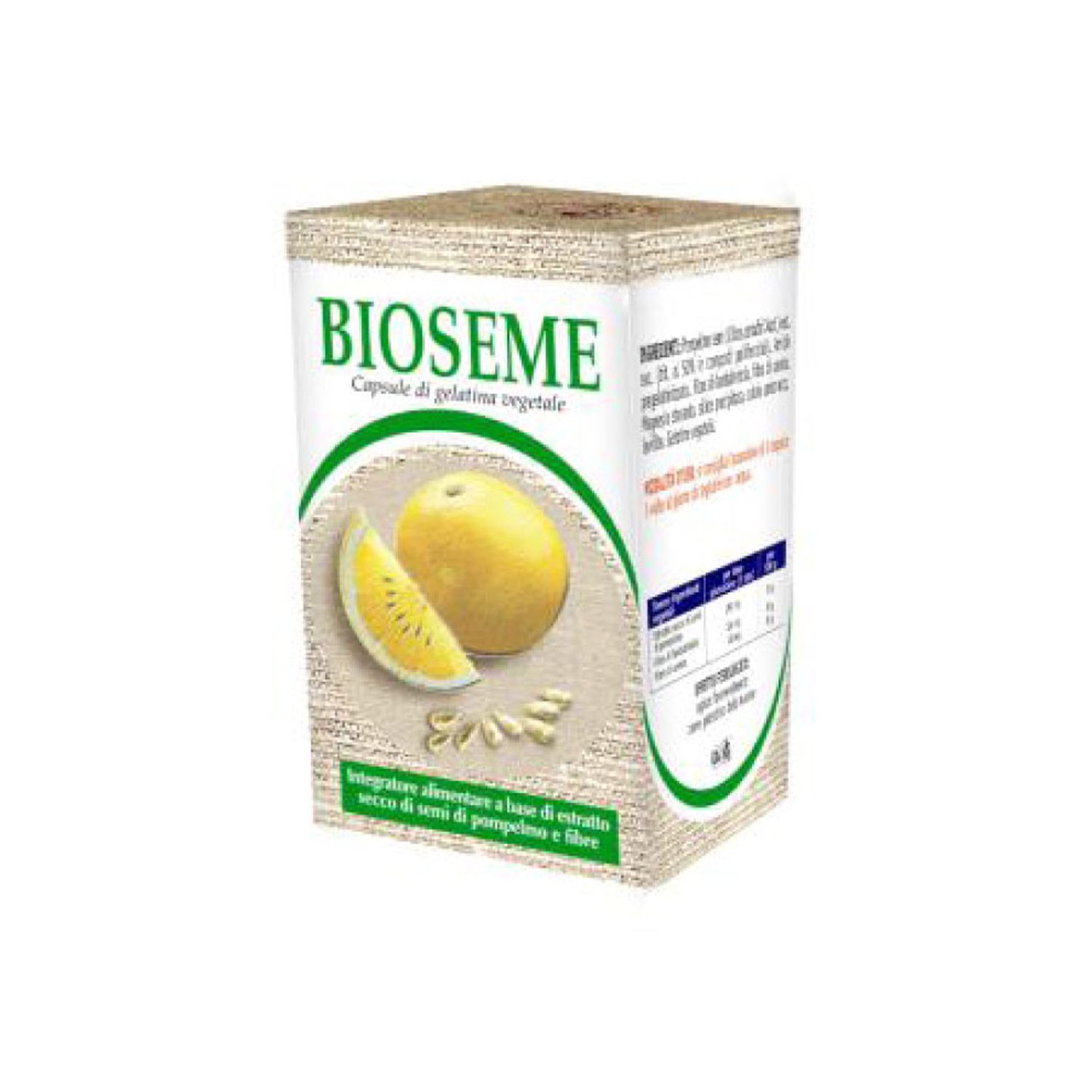 Bioseme Semi Pompelmo Integratore 60 Capsule