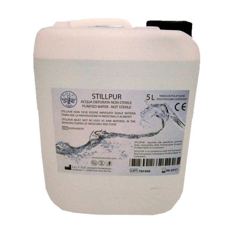 image - 927151389 - Acqua depurata non sterile in fustino da 5 litri, utilizzata per alimentare dispositivi medici, diluire soluzioni per emodialisi e per applicazioni di laboratorio. - 4874922_2.jpg