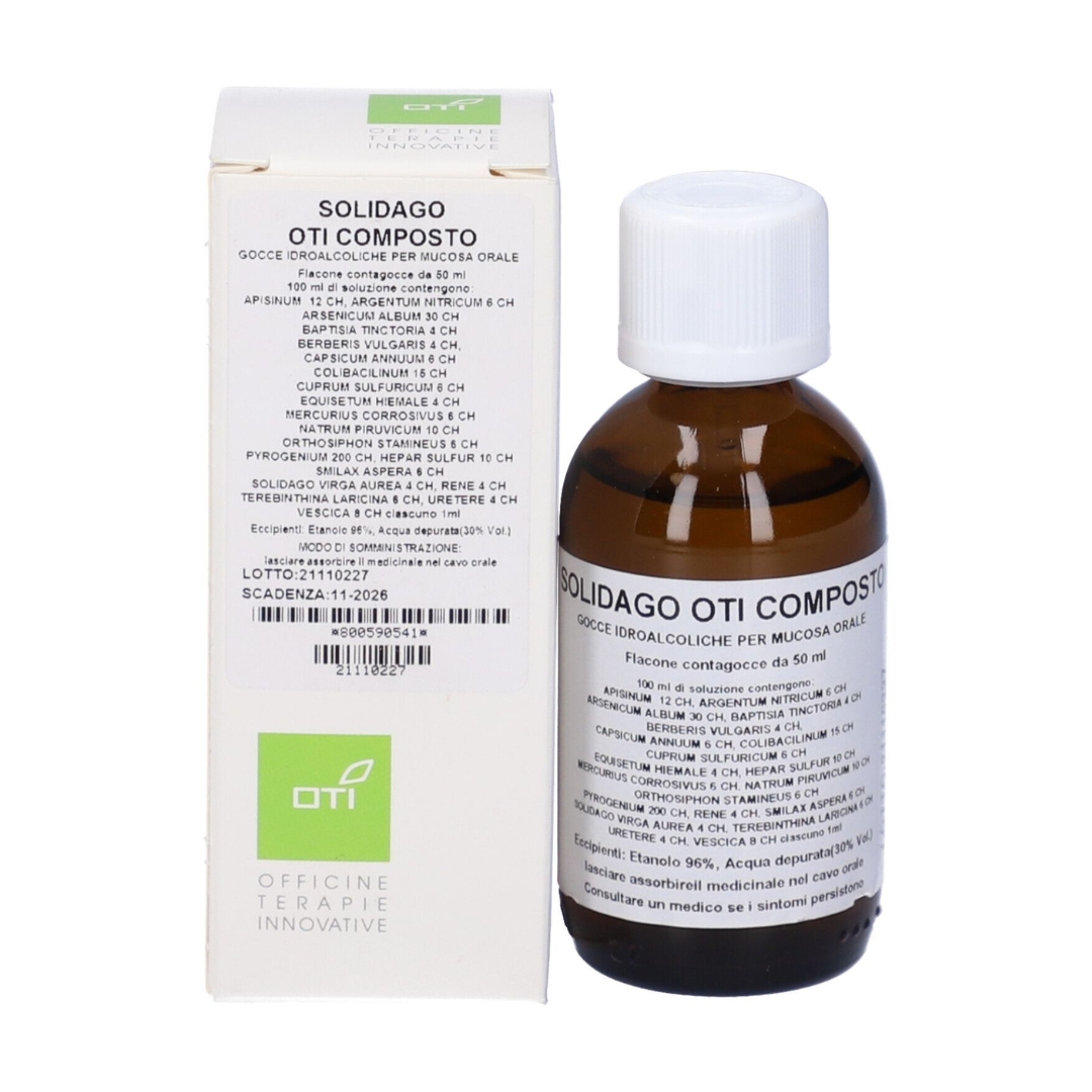 Oti Solidago Composto Gocce Soluzione Idroalcolica 50ml
