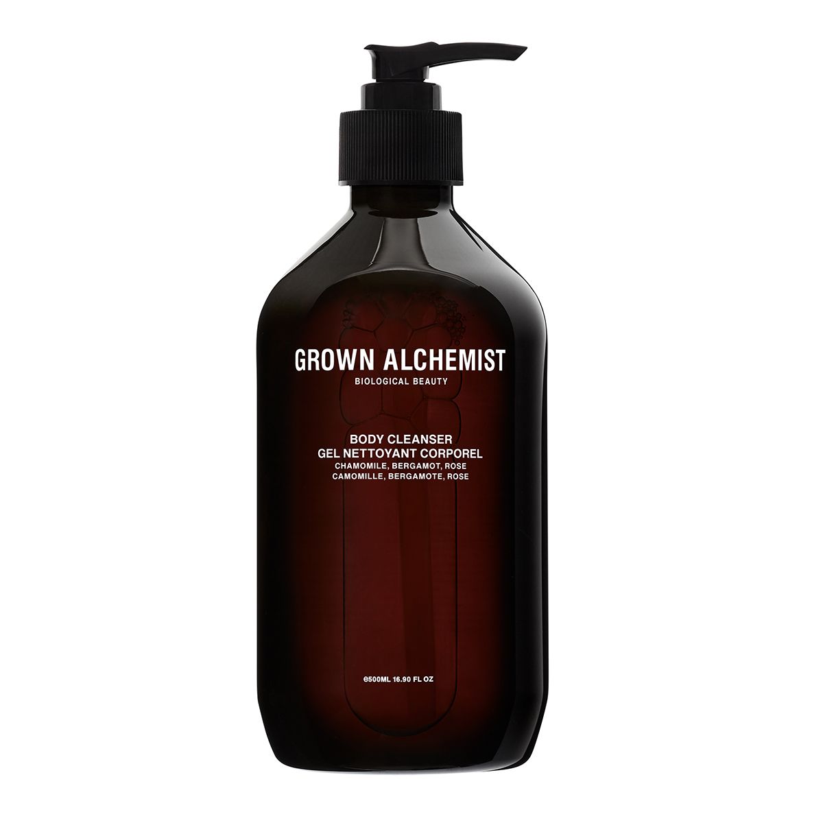 Grown Alchemist Bagno schiuma Gel Corpo Camomilla Bergamotto Rosa 500ml