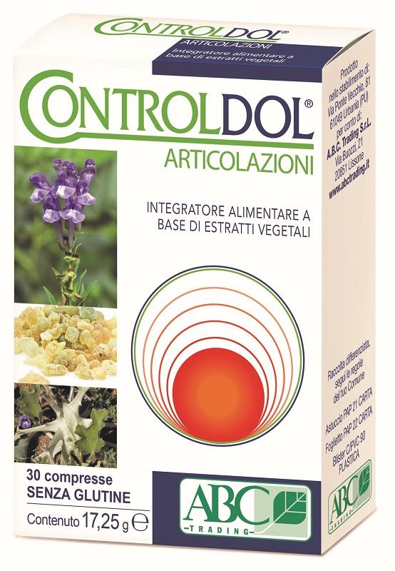 Controldol Articolazioni Integratore Estratti Vegetali 30 Compresse