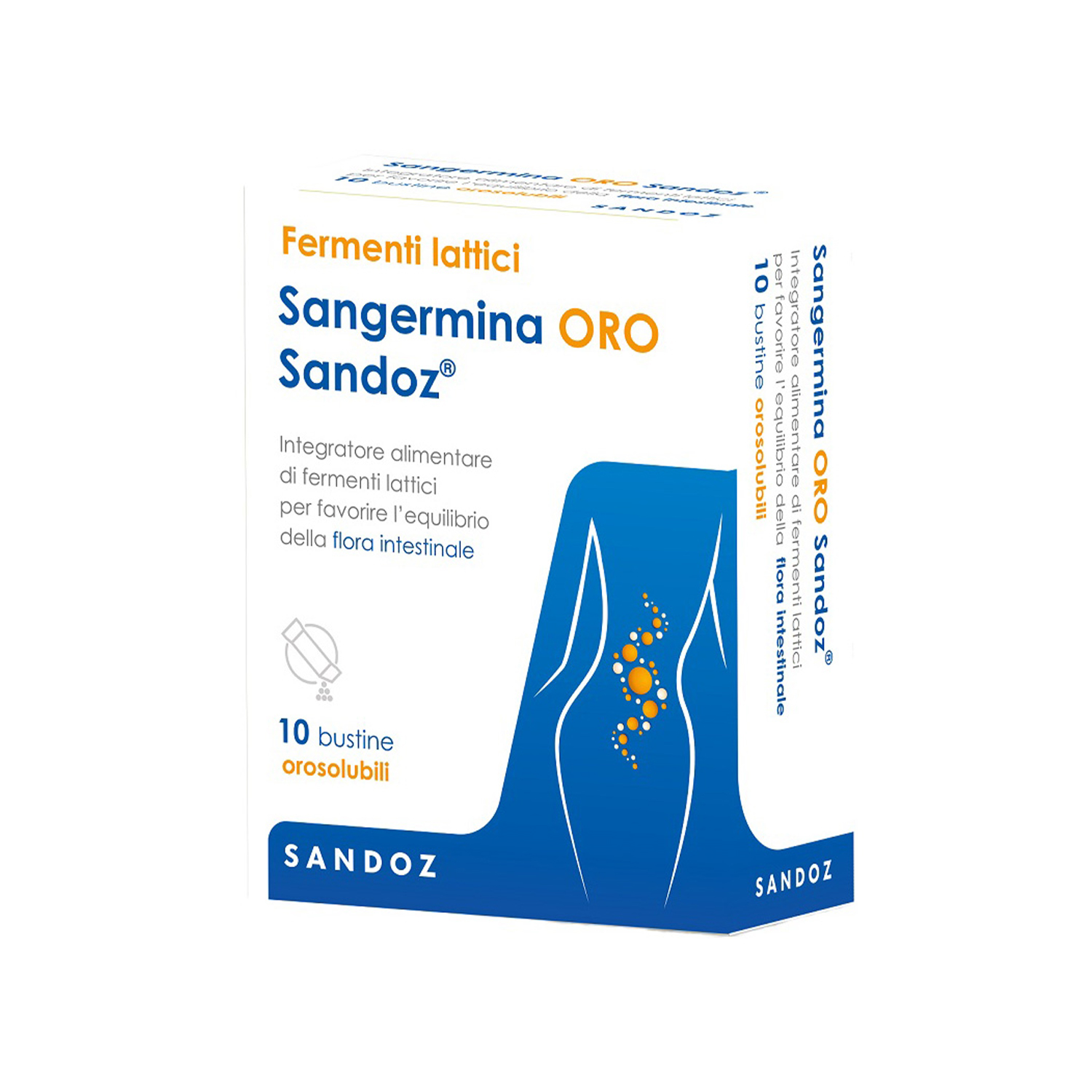 image - 932088622 - Fermenti lattici orosolubili per riequilibrare la flora intestinale, ideali in caso di stress, viaggi o terapie antibiotiche. Assumere una bustina al giorno. - 7870320_2.jpg
