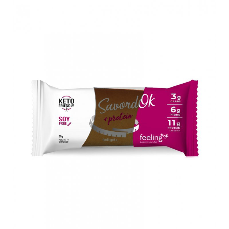 Feeling Ok Savordok Savoiardo Gusto Gusto Cacao 35g