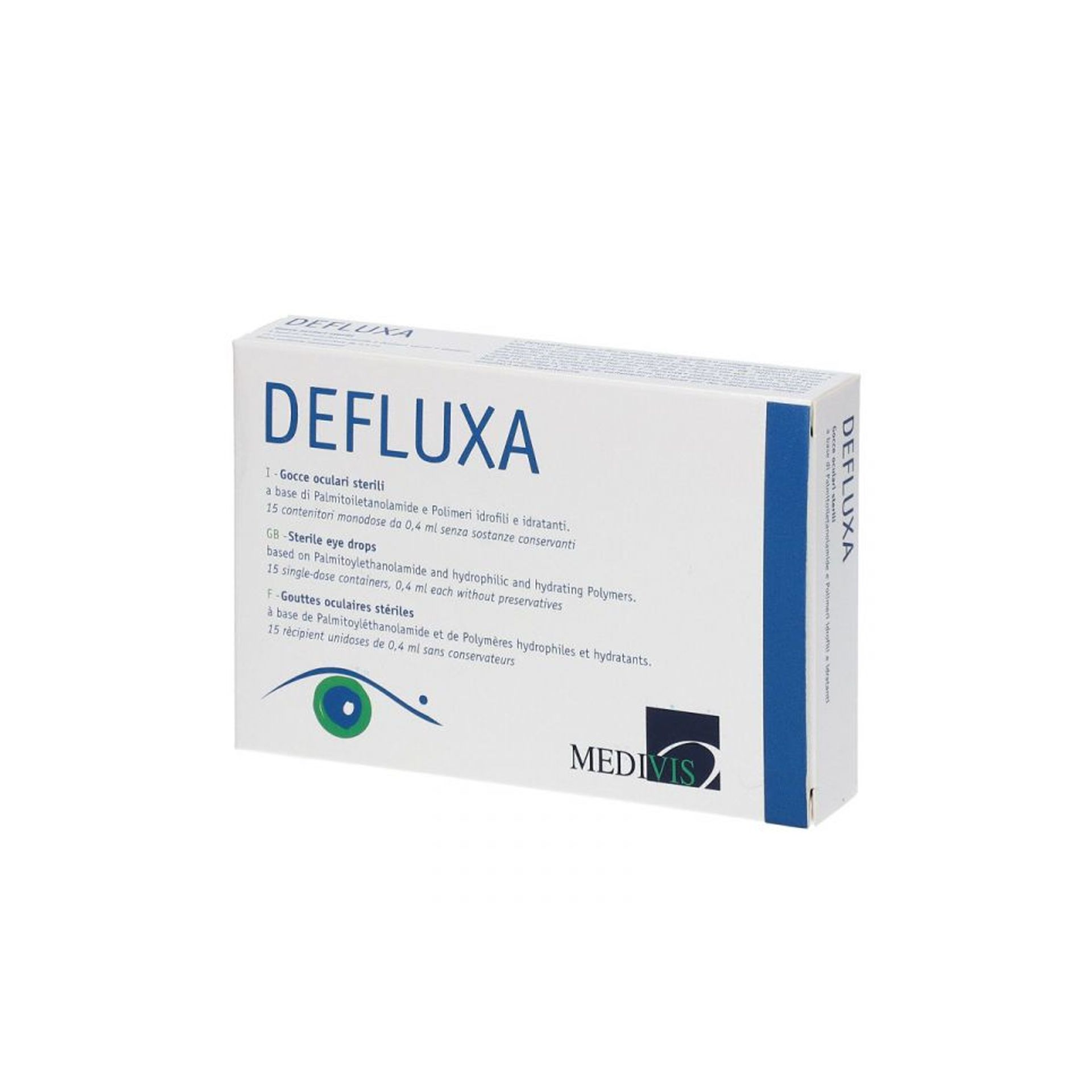 Defluxa Collirio 15 Monodosi 0.4ml