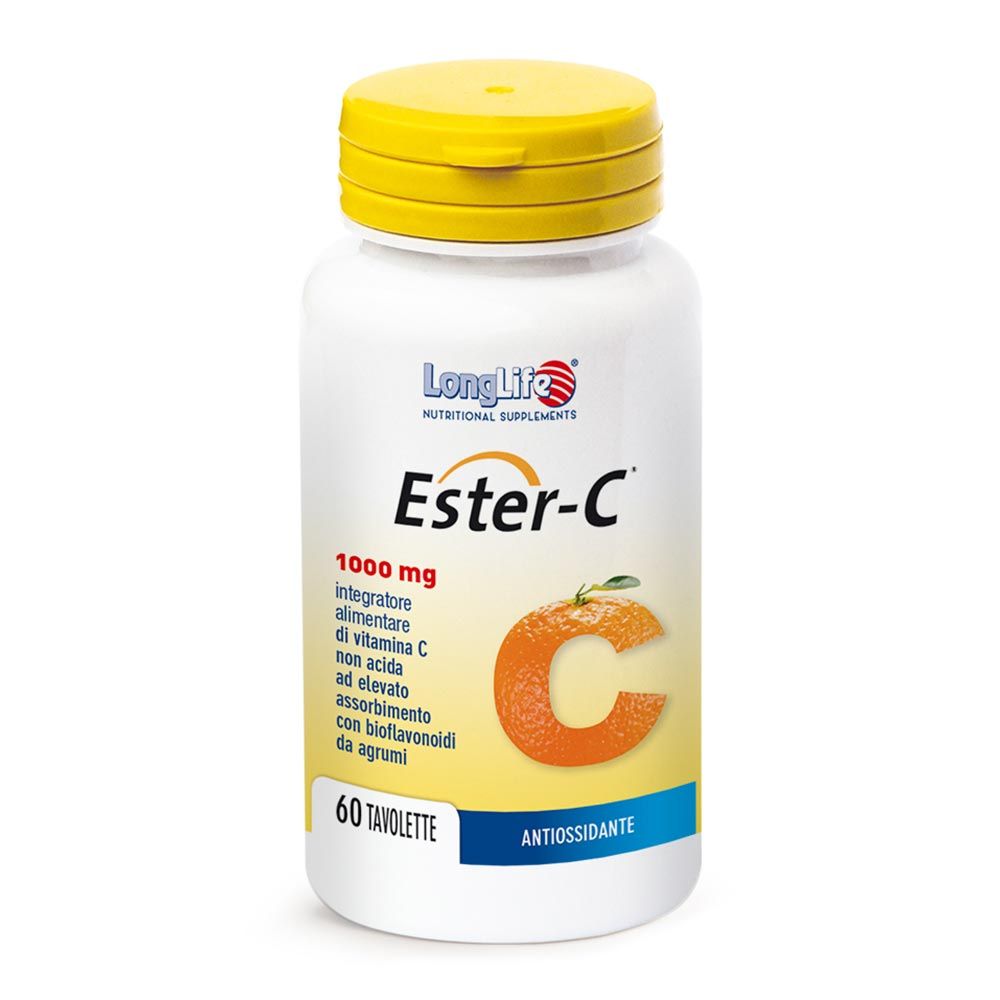 Longlife Ester C 1000 Integratore a base di Vitamina C 60 Tavolette