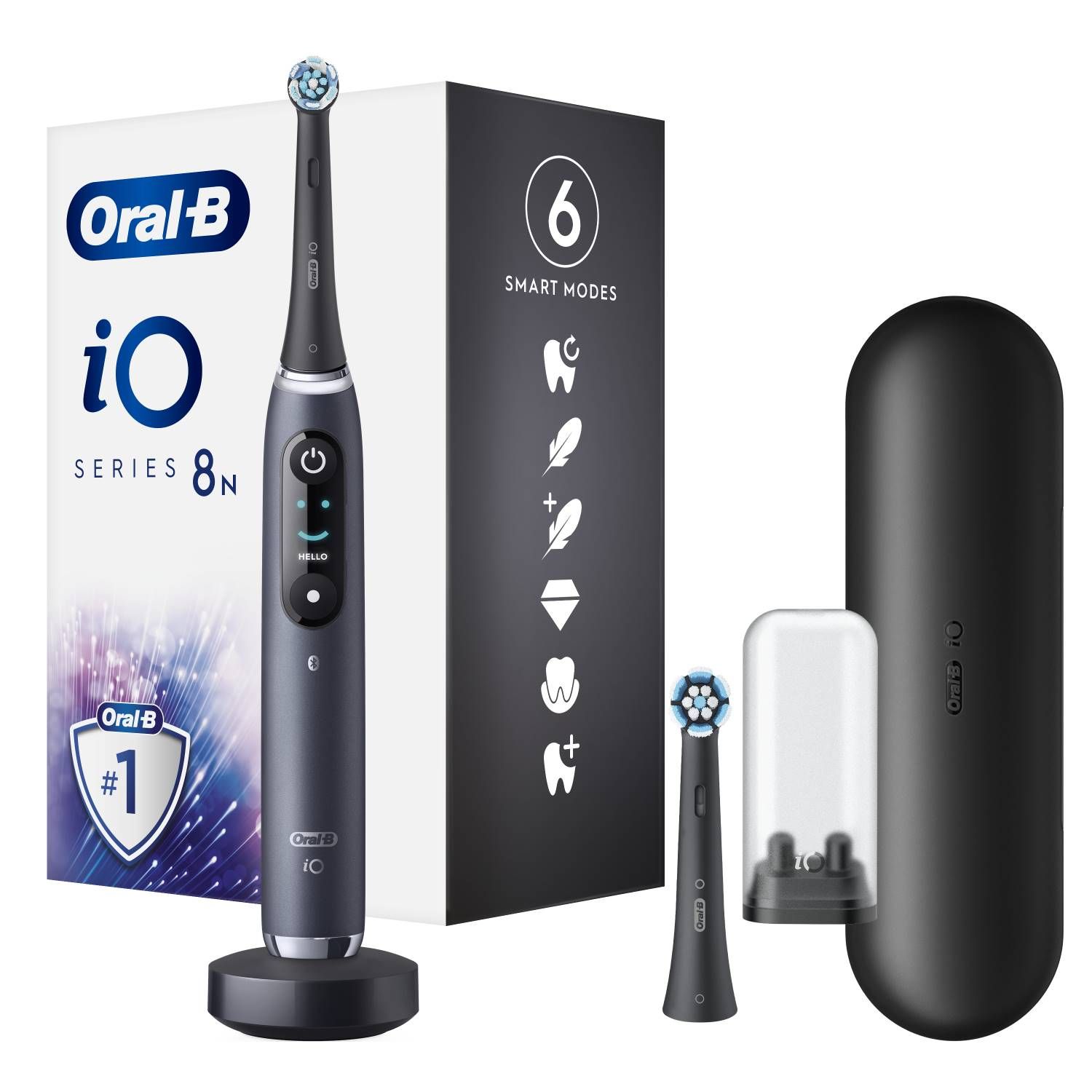 Oral-b Io Series 8n Black Spazzolino Elettrico