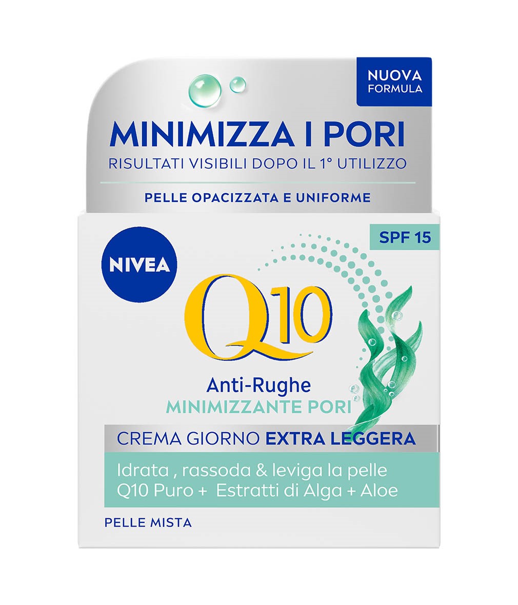 Nivea Q10 Power Contro le rughe + azione levigante Crema Giorno SPF 15 50ml