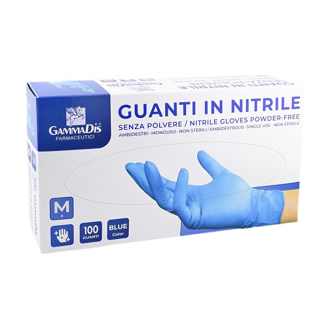 image - 971970292 - Guanto in nitrile monouso senza polvere, ideale per uso ambulatoriale, medicazione e protezione contro rischi chimici e biologici. - 4869419_2.jpg