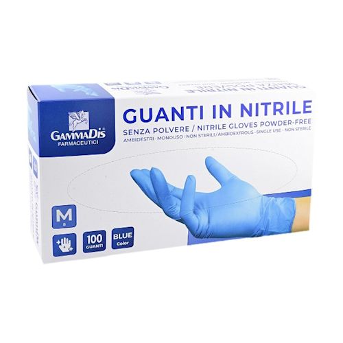 image - 971970292 - Guanto in nitrile monouso senza polvere, ideale per uso ambulatoriale, medicazione e protezione contro rischi chimici e biologici. - 4869419_2.jpg