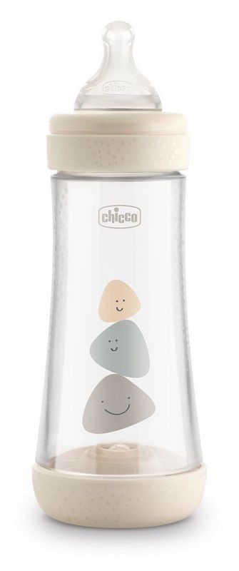 Chicco Biberon Silicone Perfect 5 Unisex 3 Fori 300ml