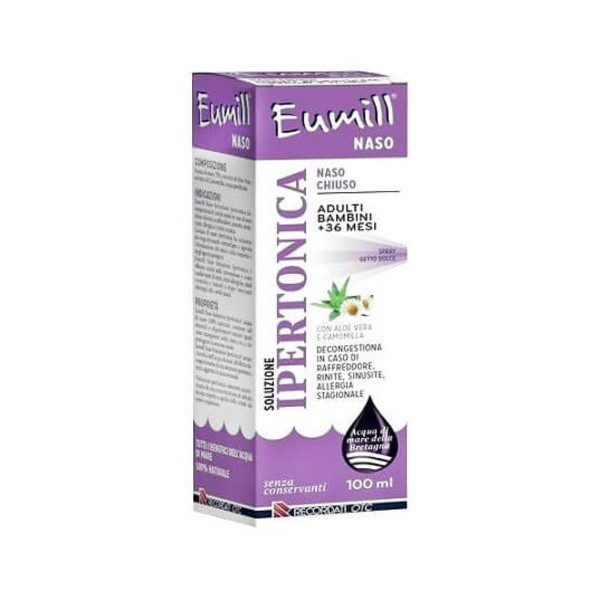 Eumill Spray per il naso Ipertonico 100ml