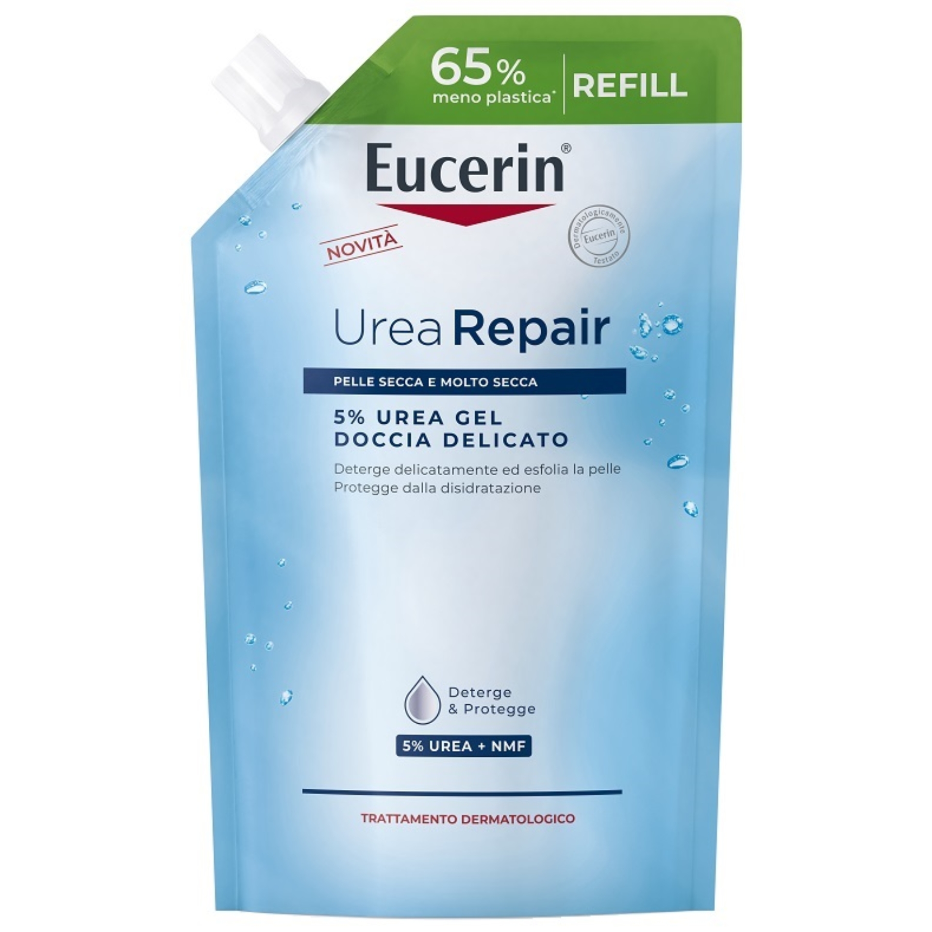 Eucerin 5% Urea Gel Doccia Delicato Pelle Secca Refill 400ml