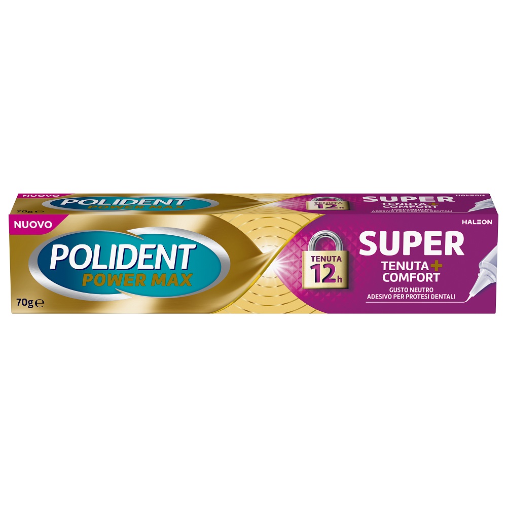 image - 985917956 - CREMA ADESIVA PROTESI DENTALI POLIDENT POWER MAX SUPER TENUTA+COMFORT 70 G - 4711561_2.jpg